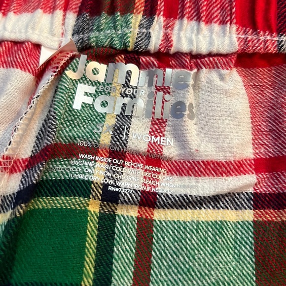 Women's Pajama Set Christmas  "Wonderful Time of The Year" NEW 3X - Picture 5 of 16